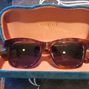 Gucci new  Host pick sunglasses tortoiseshell wayfarer type 2024 warranty
